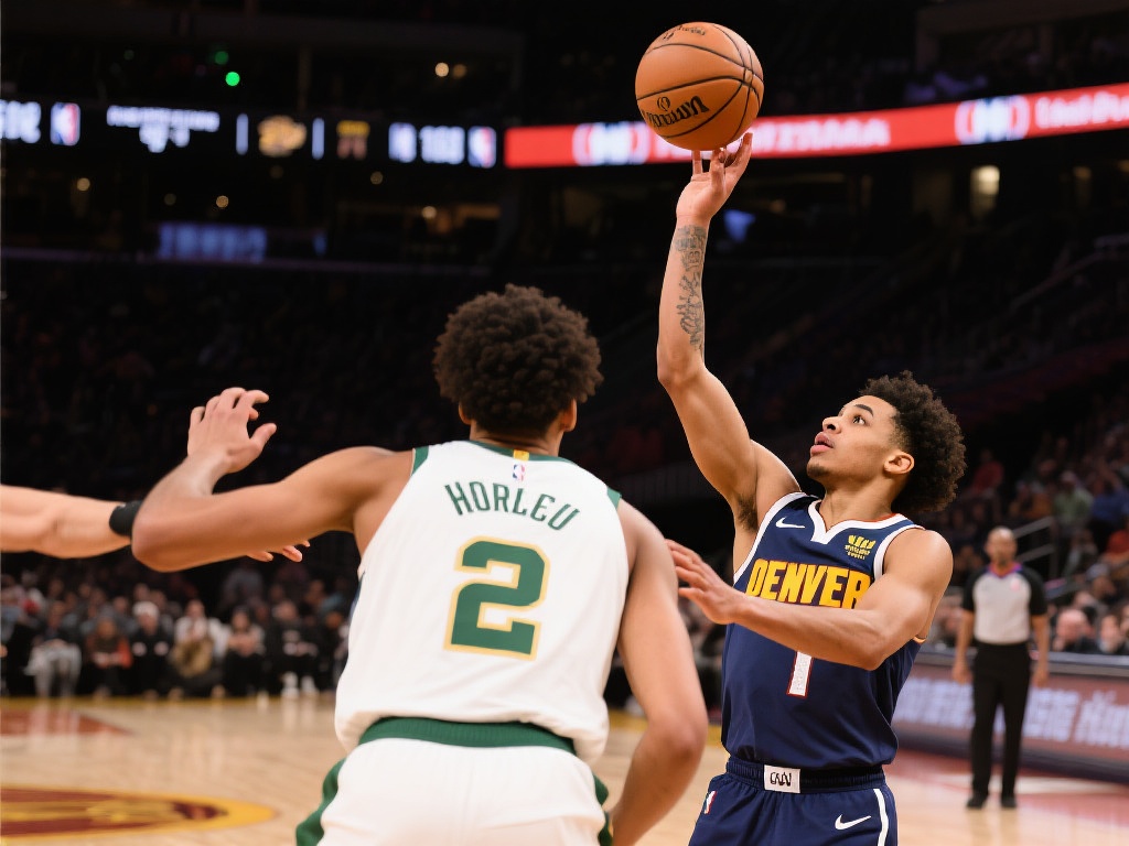 哈利伯顿高难抛投制霸,无惧霍姆格伦防守