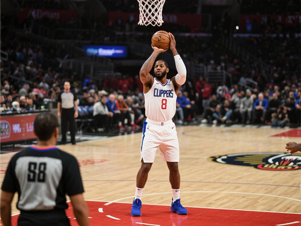 伦纳德精准三分命中,快船鹈鹕战平进入暂停