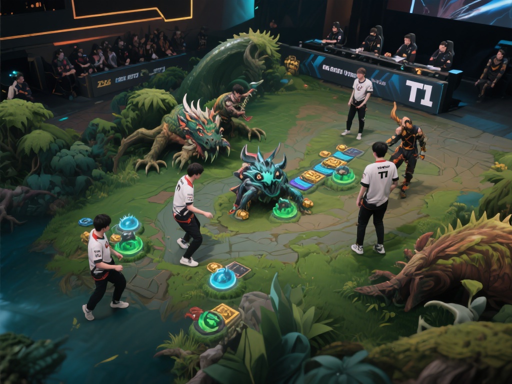 LCK赛场T1掌控全局,野区发难再现12/0零封